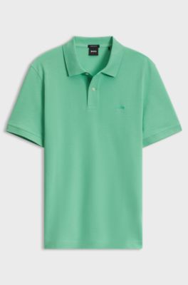 Pallas cotton polo shirt, Light Green