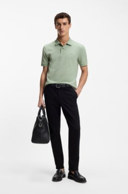 Boss Pallas cotton polo shirt pikéer herr – bild 2