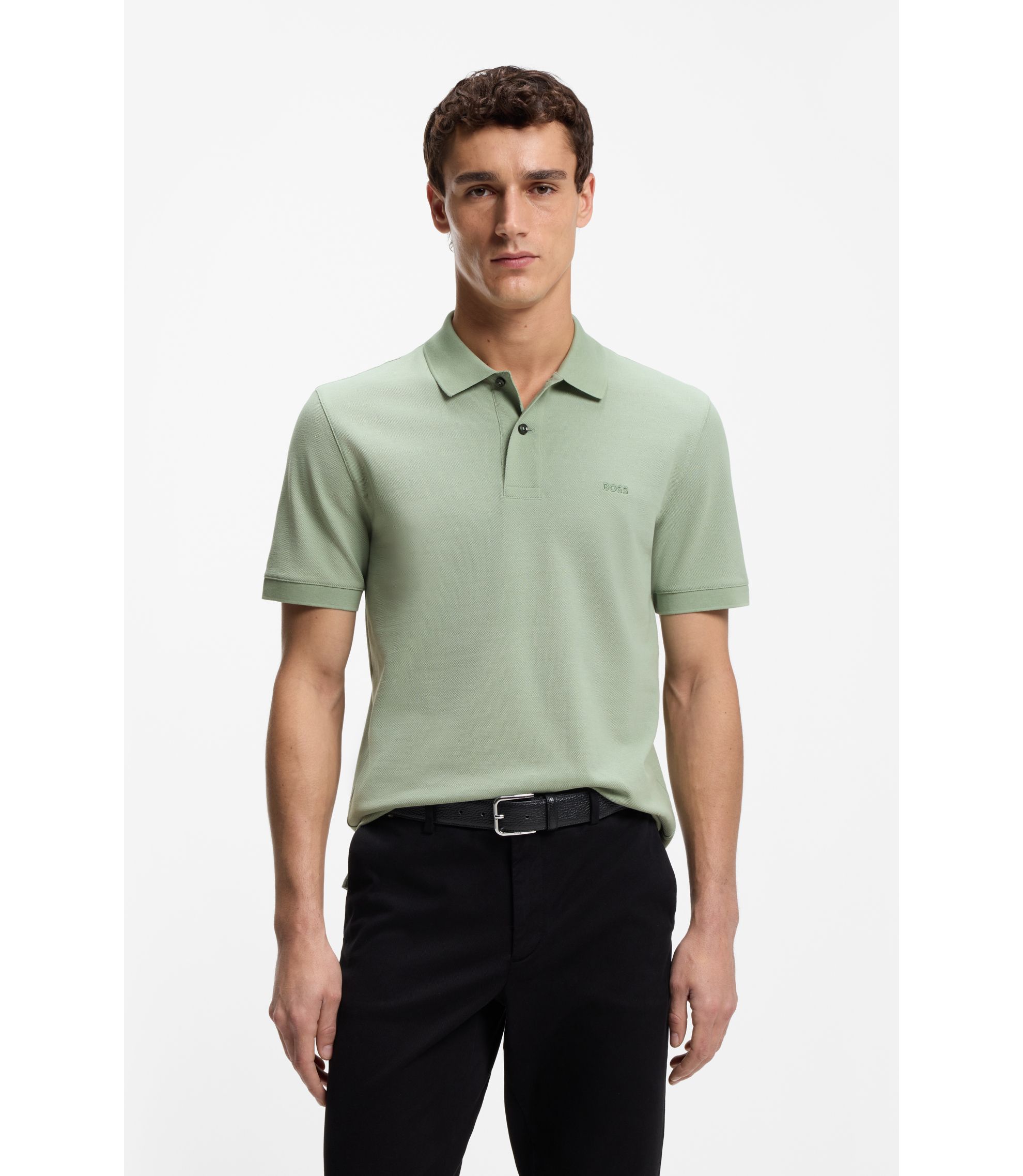 Pallas Poloshirt aus Baumwoll-Piqué mit Logo-Stickerei