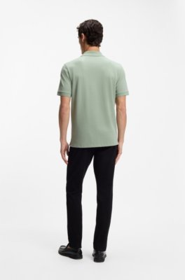 Boss Pallas cotton polo shirt pikéer herr – bild 3