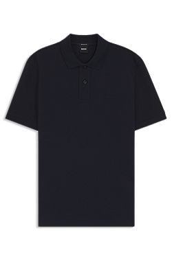 Pallas polo shirt in cotton piqué with embroidered logo
