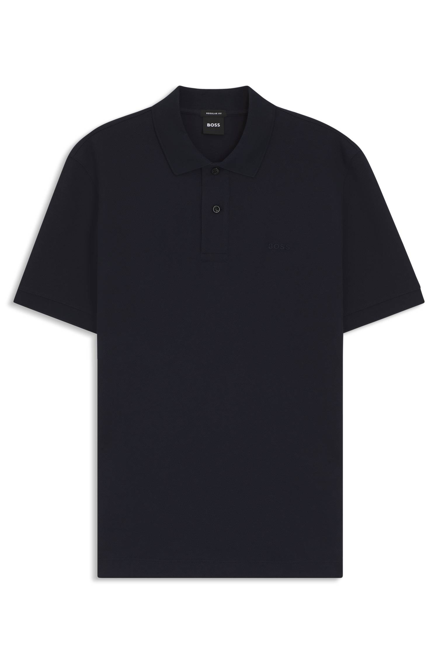 Boss Pallas cotton polo shirt pikéer herr – bild 4