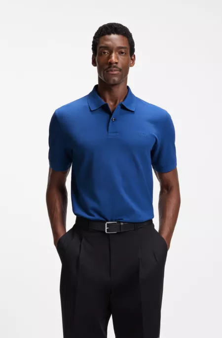 Polo Pallas de piqué de algodón con logo bordado