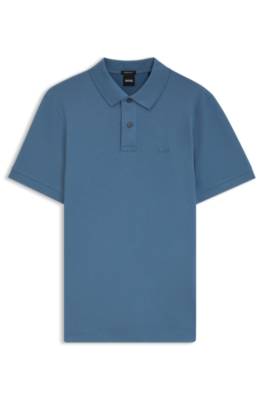 Boss Pallas cotton polo shirt pikéer herr – bild 4