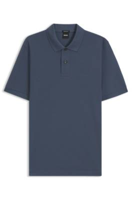 Boss Pallas cotton polo shirt pikéer herr – bild 4