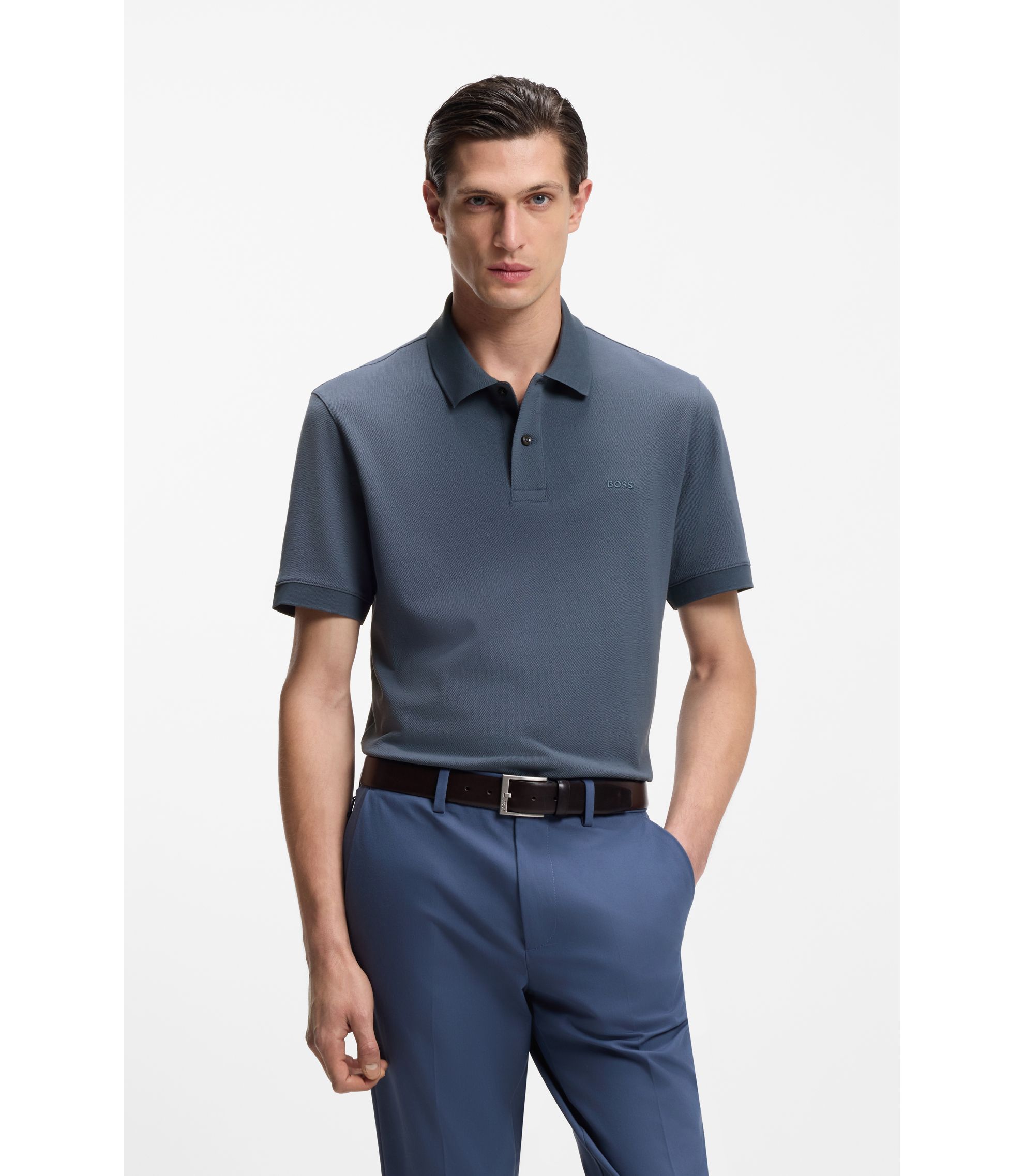 Pallas Poloshirt aus Baumwoll-Piqué mit Logo-Stickerei