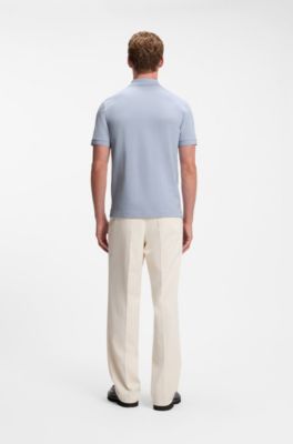 Pallas cotton polo shirt, Light Blue