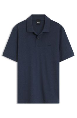 Pallas cotton polo shirt, Dark Blue