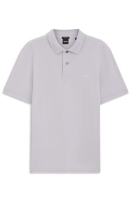 Pallas cotton polo shirt, Light Purple