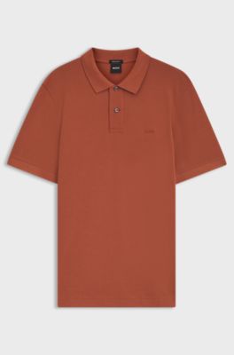 Pallas cotton polo shirt, Brown