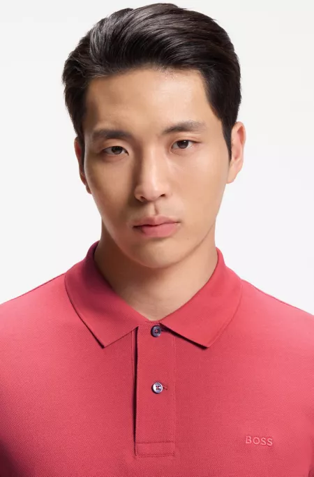 Polo Pallas de piqué de algodón con logo bordado