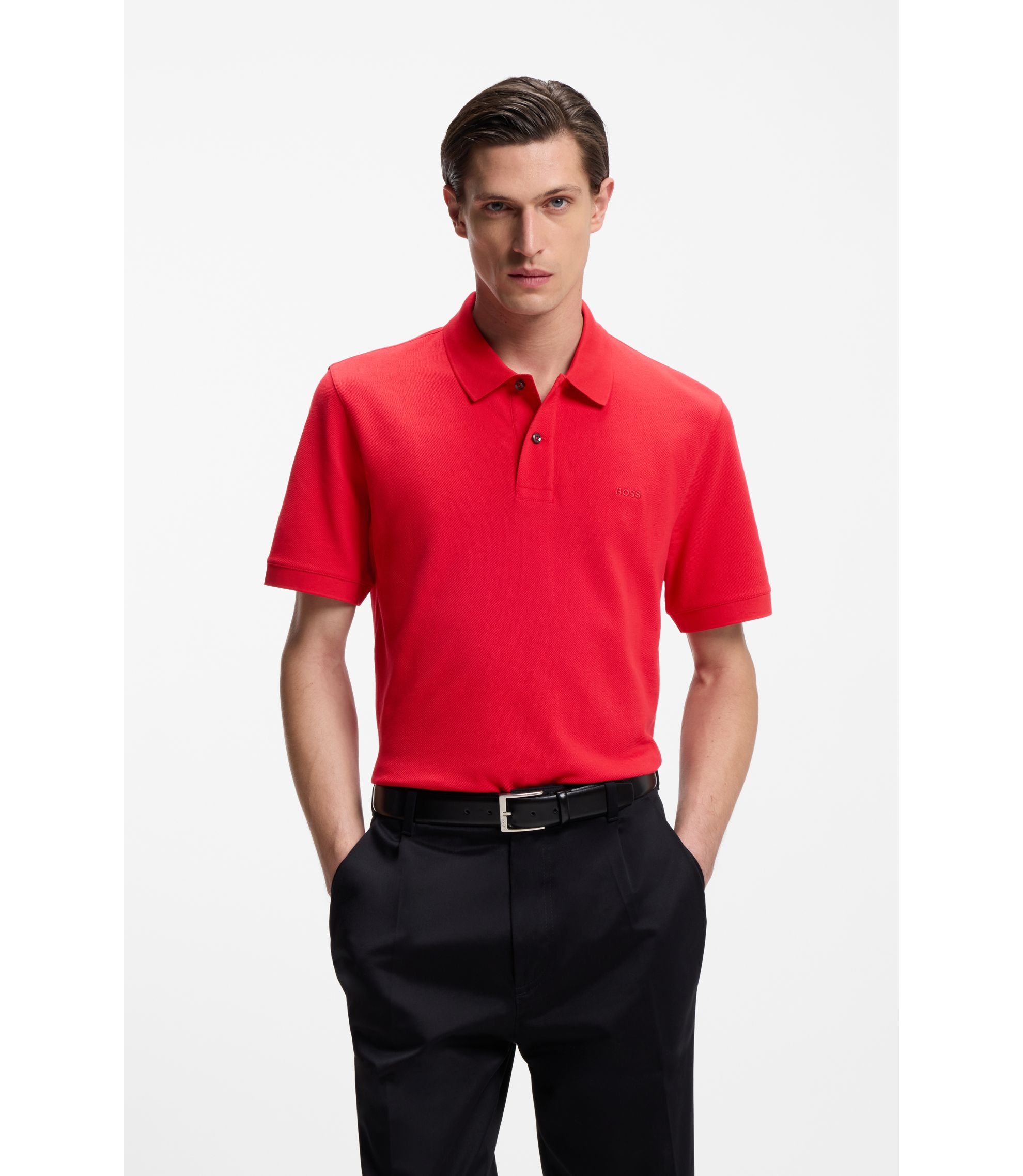 Pallas Poloshirt aus Baumwoll-Piqué mit Logo-Stickerei