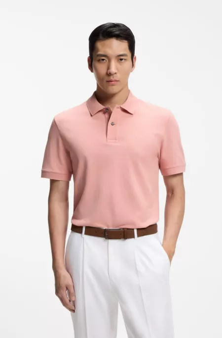 Polo Pallas en piqué de coton avec logo brodé