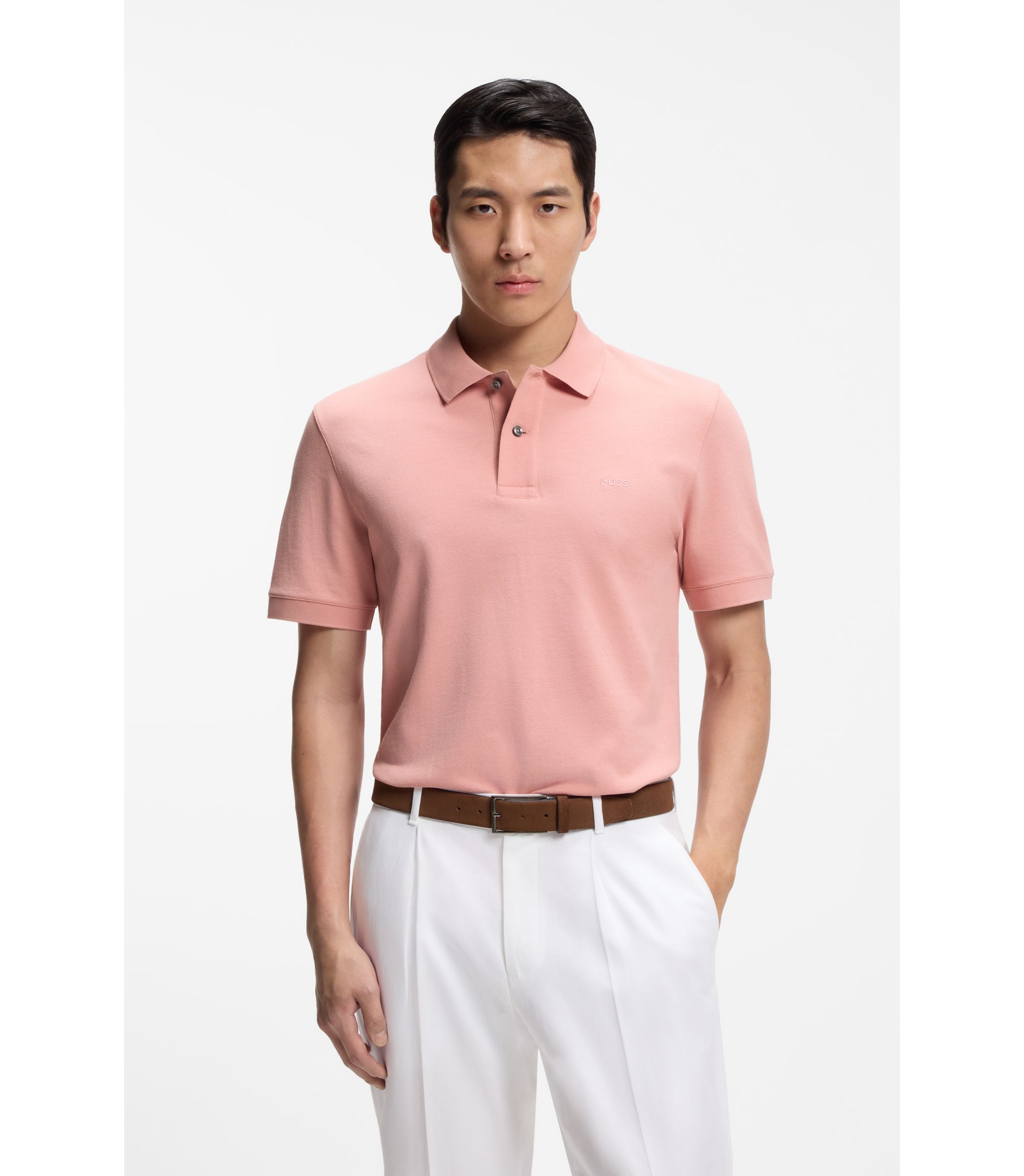 Pallas Poloshirt aus Baumwoll-Piqué mit Logo-Stickerei