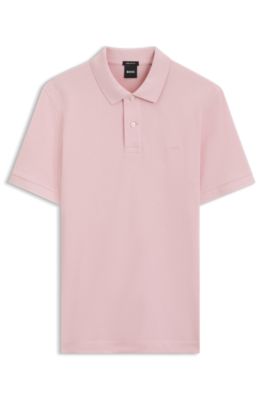 Pallas cotton polo shirt, Light Pink