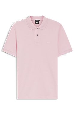 Pallas polo shirt in cotton piqué with embroidered logo