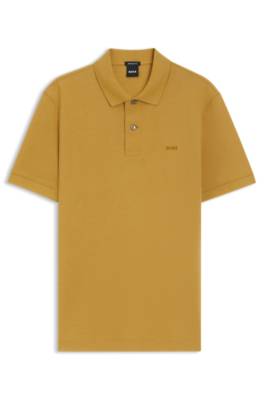 Boss Pallas cotton polo shirt pikéer herr – bild 4