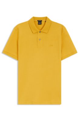 Pallas cotton polo shirt, Yellow