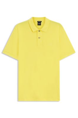 Pallas cotton polo shirt, Yellow