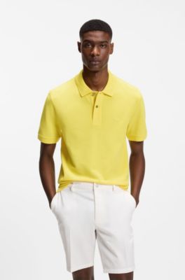 Pallas cotton polo shirt, Yellow