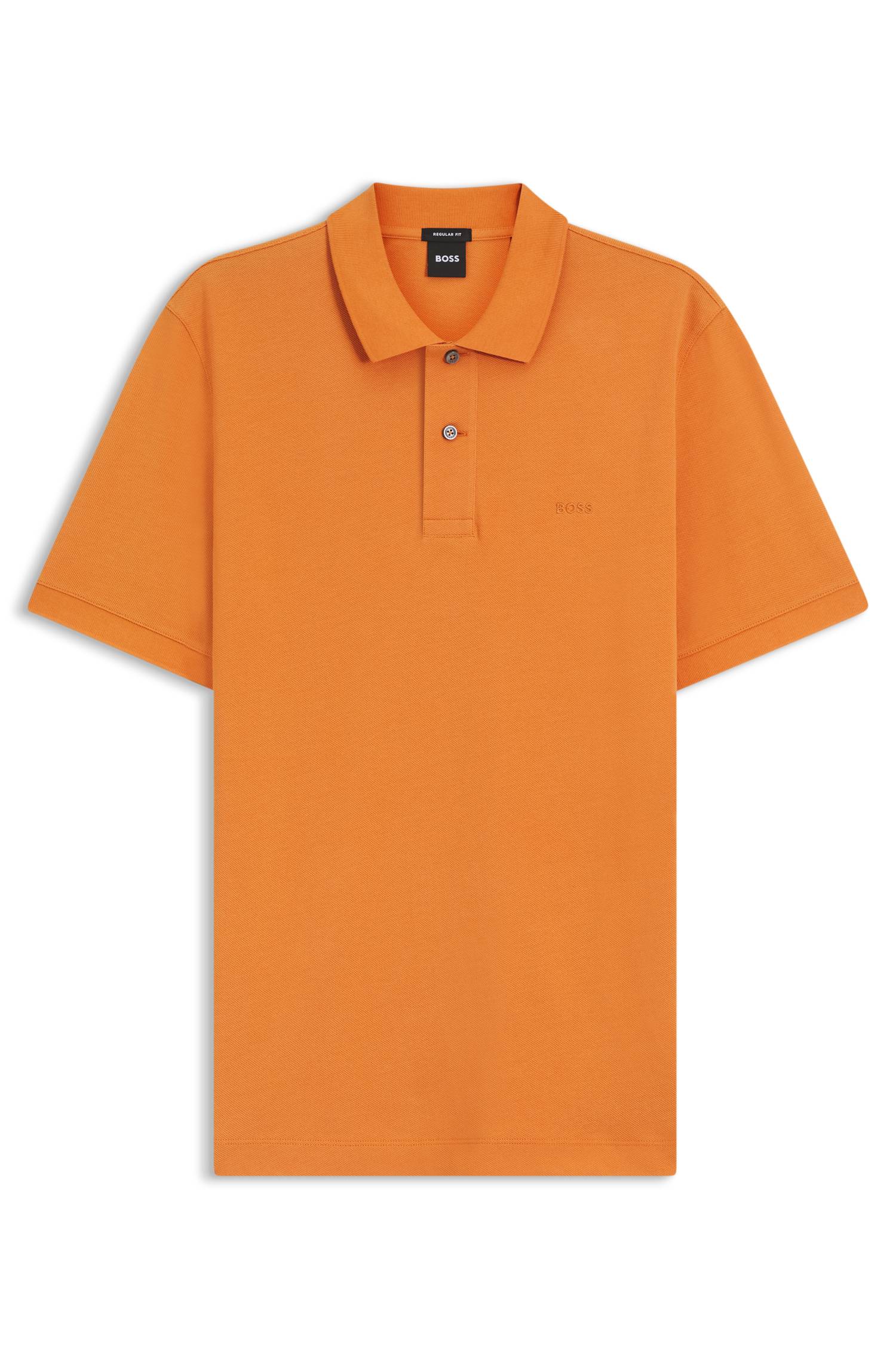 Boss Pallas cotton polo shirt pikéer herr – bild 4