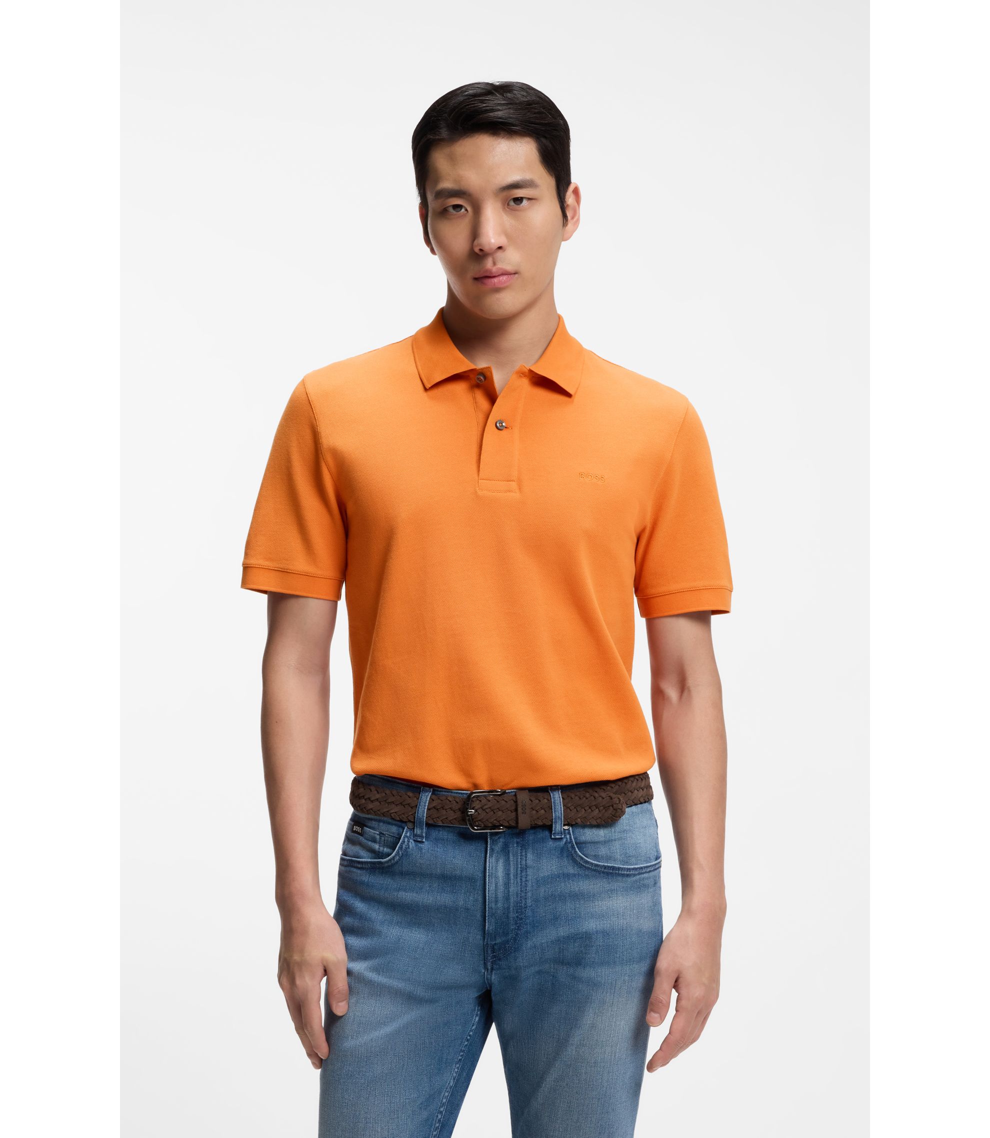 Pallas Poloshirt aus Baumwoll-Piqué mit Logo-Stickerei