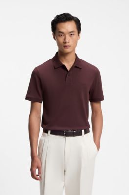 Pallas cotton polo shirt, Brown