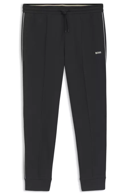 Jogginghose aus Baumwoll-Mix mit Paspeln