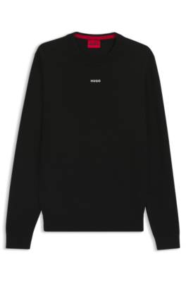 Hugo Cotton sweater stickade tröjor herr – bild 4