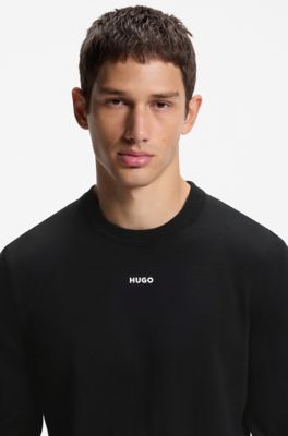 Cotton sweater, Black