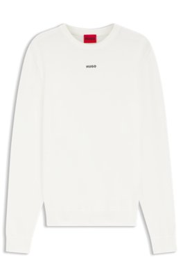 Hugo Uomo Colore Neutro Maglione In Cotone