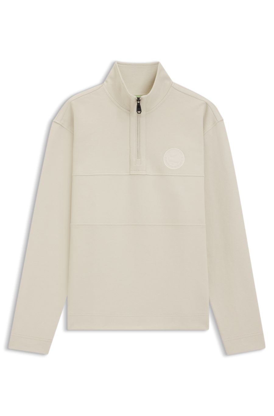 BOSS SW Join QZ Tennis Sweatshirt — Light Green