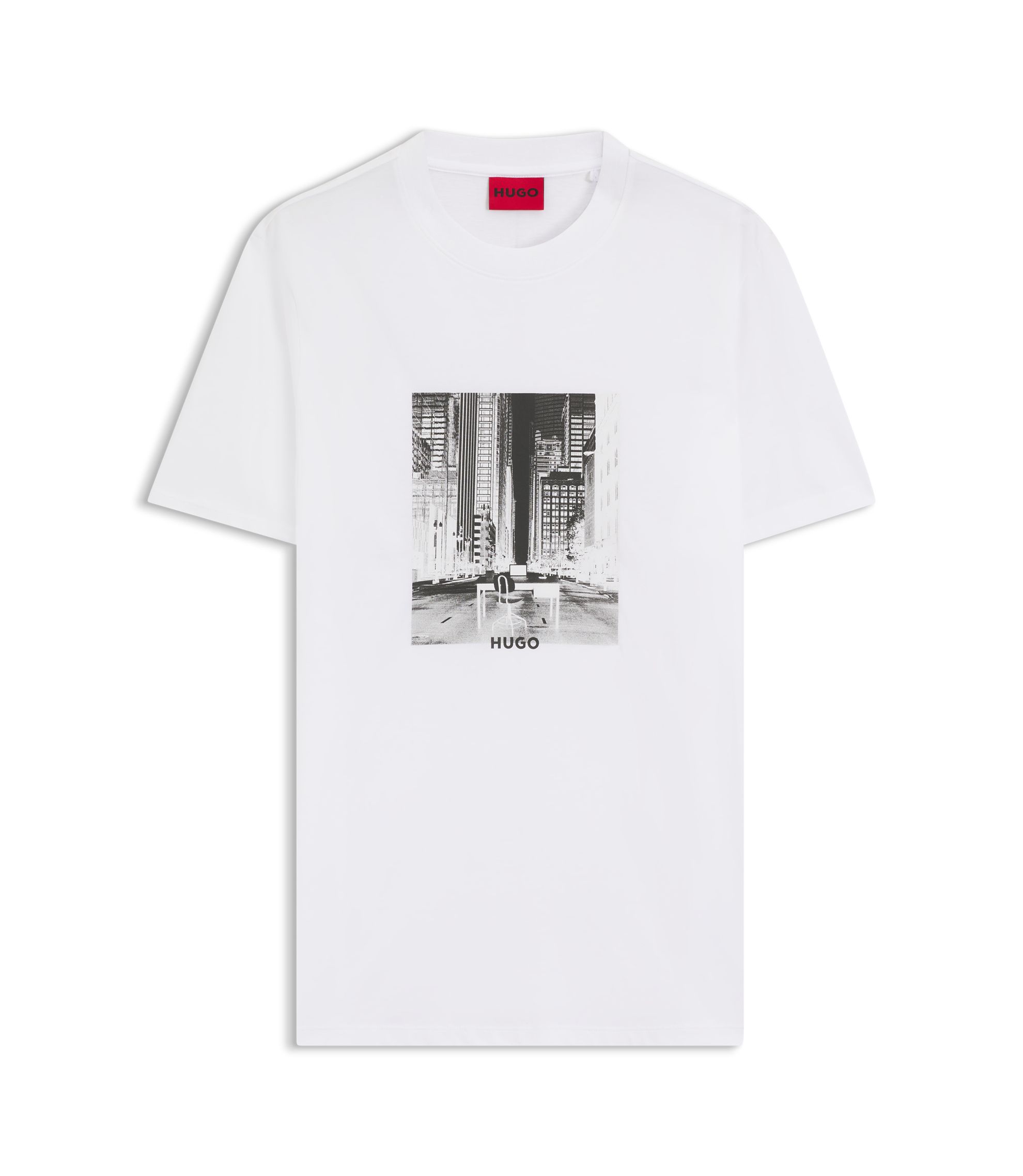 T-Shirt BuXsbaum Uomo, Evolution Of Tennis, Nero/Bianco, Taglia XL. Maglia In Cotone Regular Fit, Stampa Di Qualità, Unisex. - 2
