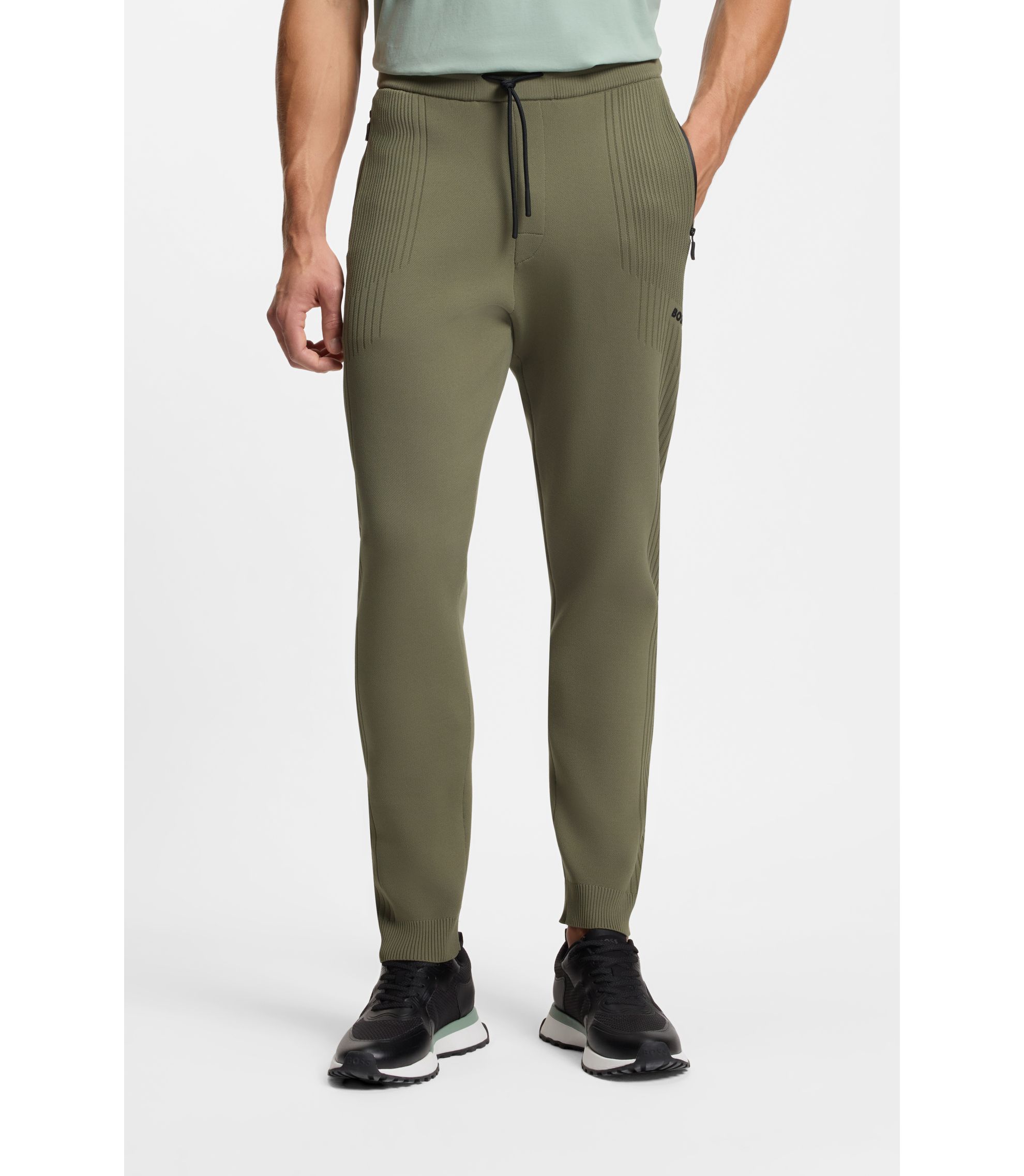 Regular-Fit Jogginghose mit Jacquard-Streifen