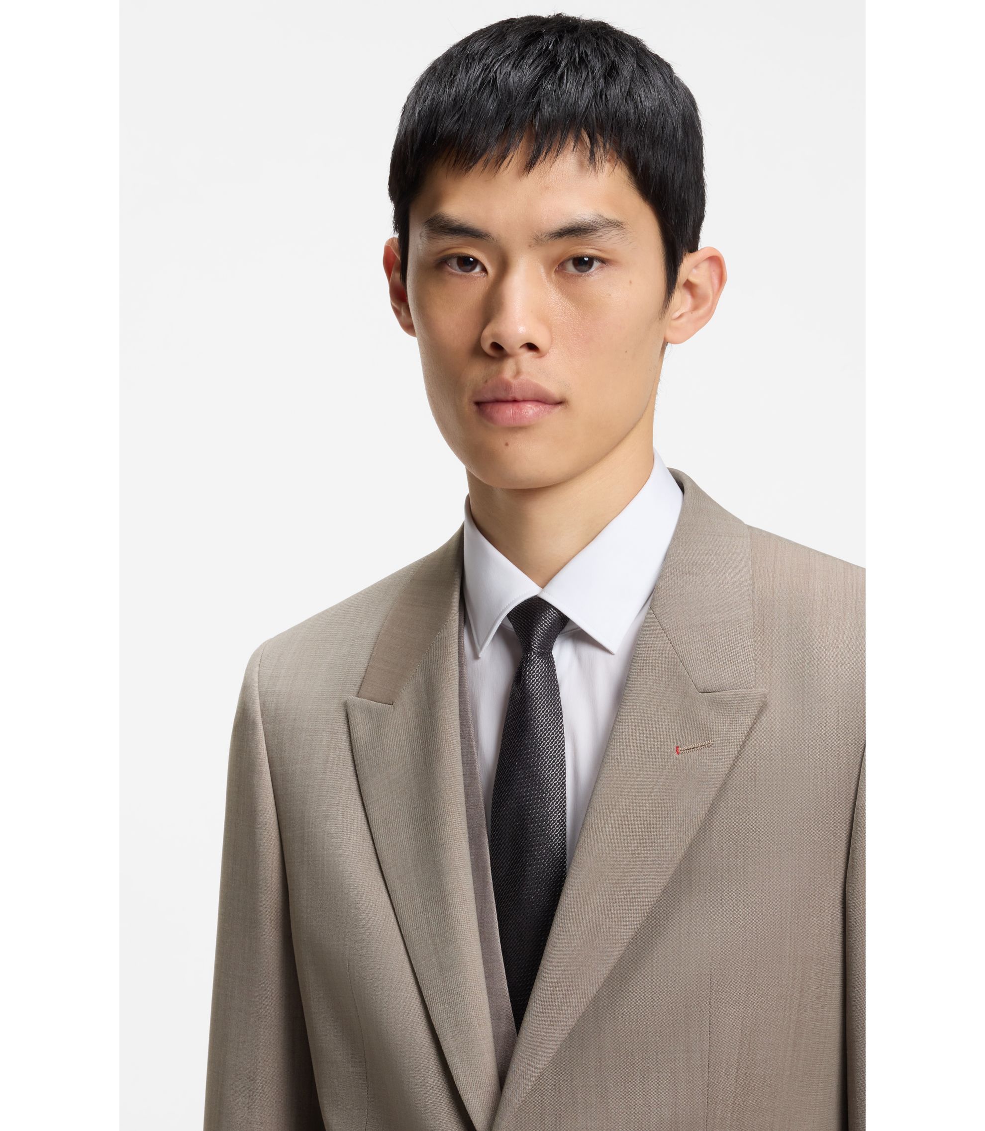 HUGO BOSS ヒューゴボス スリーピーススーツセットアップブラウン スリーピース スーツ | ブラウン | HUGO BOSS
