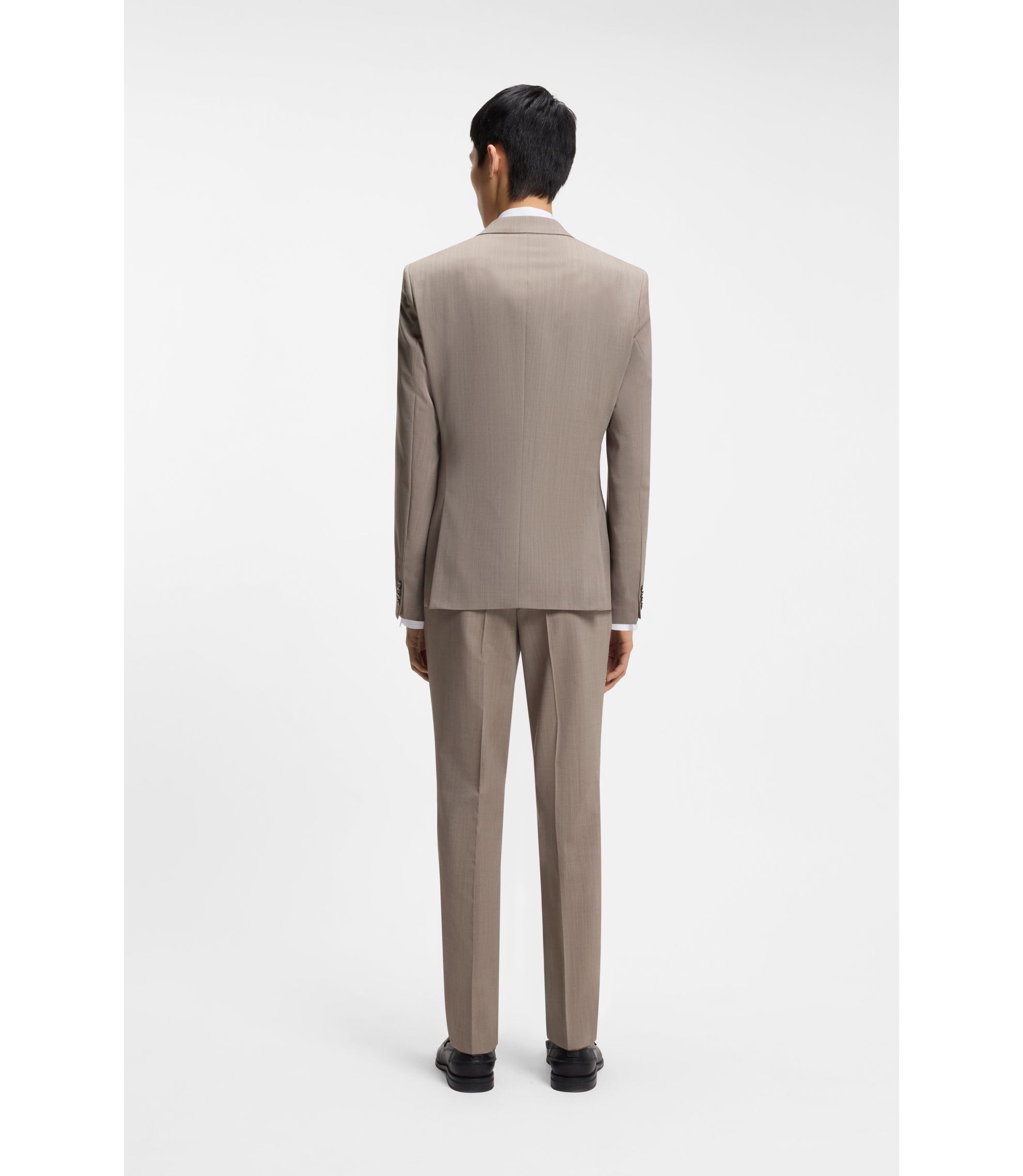 HUGO BOSS ヒューゴボス スリーピーススーツセットアップブラウン スリーピース スーツ | ブラウン | HUGO BOSS