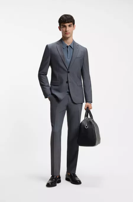 Veste de costume Extra Slim en mélange de laine vierge