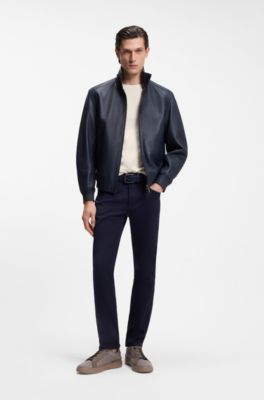 T-shirt BOSS x ASTON MARTIN en jacquard de mohair et de coton, Naturel
