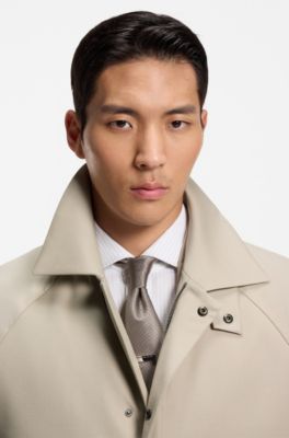 Chaqueta regular fit con chaleco interior, Beige claro