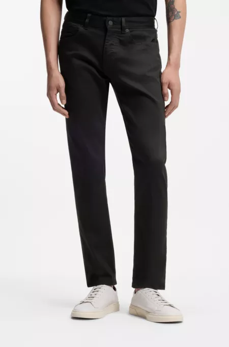 Delaware slim-fit trousers in fade-resistant twill
