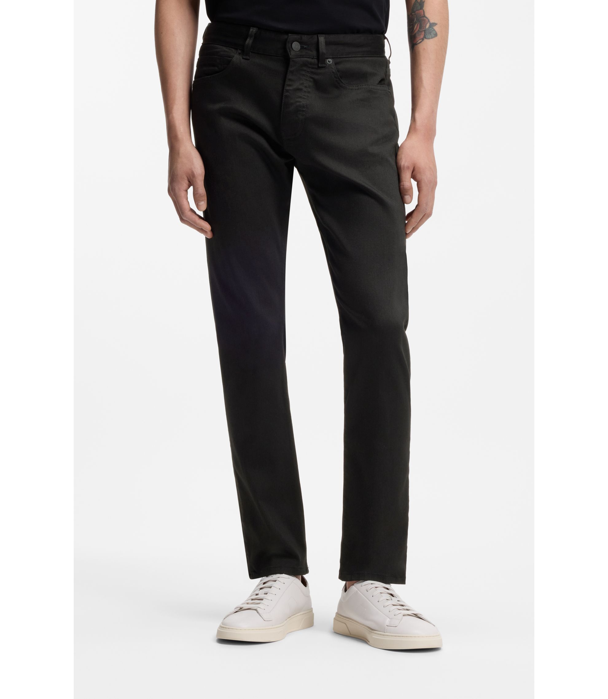 Delaware Slim-Fit Hose aus strapazierfähigem Twill