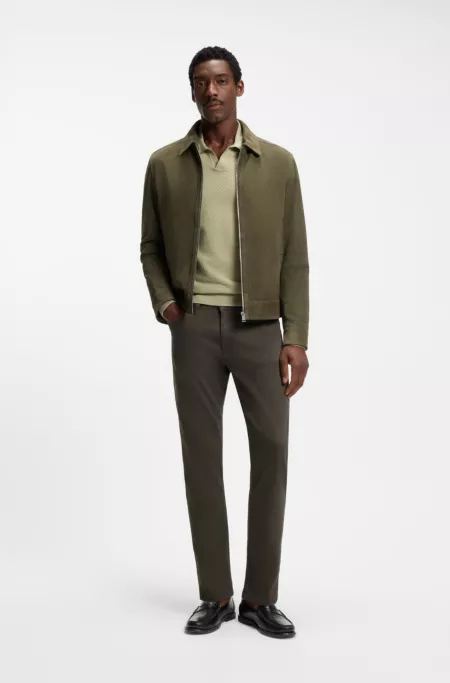 Delaware Slim-Fit Hose aus strapazierfähigem Twill