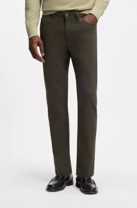 Delaware Slim-Fit Hose aus strapazierfähigem Twill
