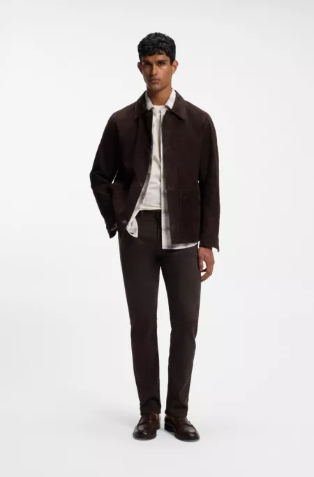 Pantalon Slim Delaware en twill résistant à la décoloration