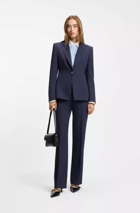 Veste Regular avec bouton en métal