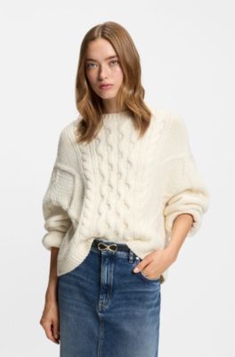 Italian-leather belt with gold-tone bow buckle, Black