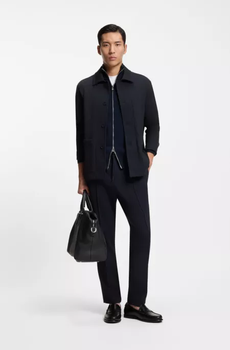 Surchemise Relaxed pliable en tissu stretch performant