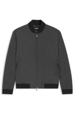 Slim-fit jacket in wrinkle-resistant fabric 1
