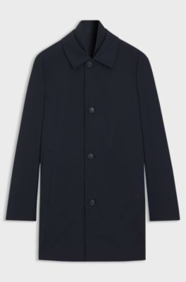 Three-in-one water-repellent coat with wrinkle resistance, Dark Blue