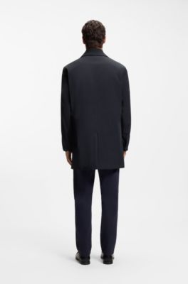 Three-in-one water-repellent coat with wrinkle resistance, Dark Blue